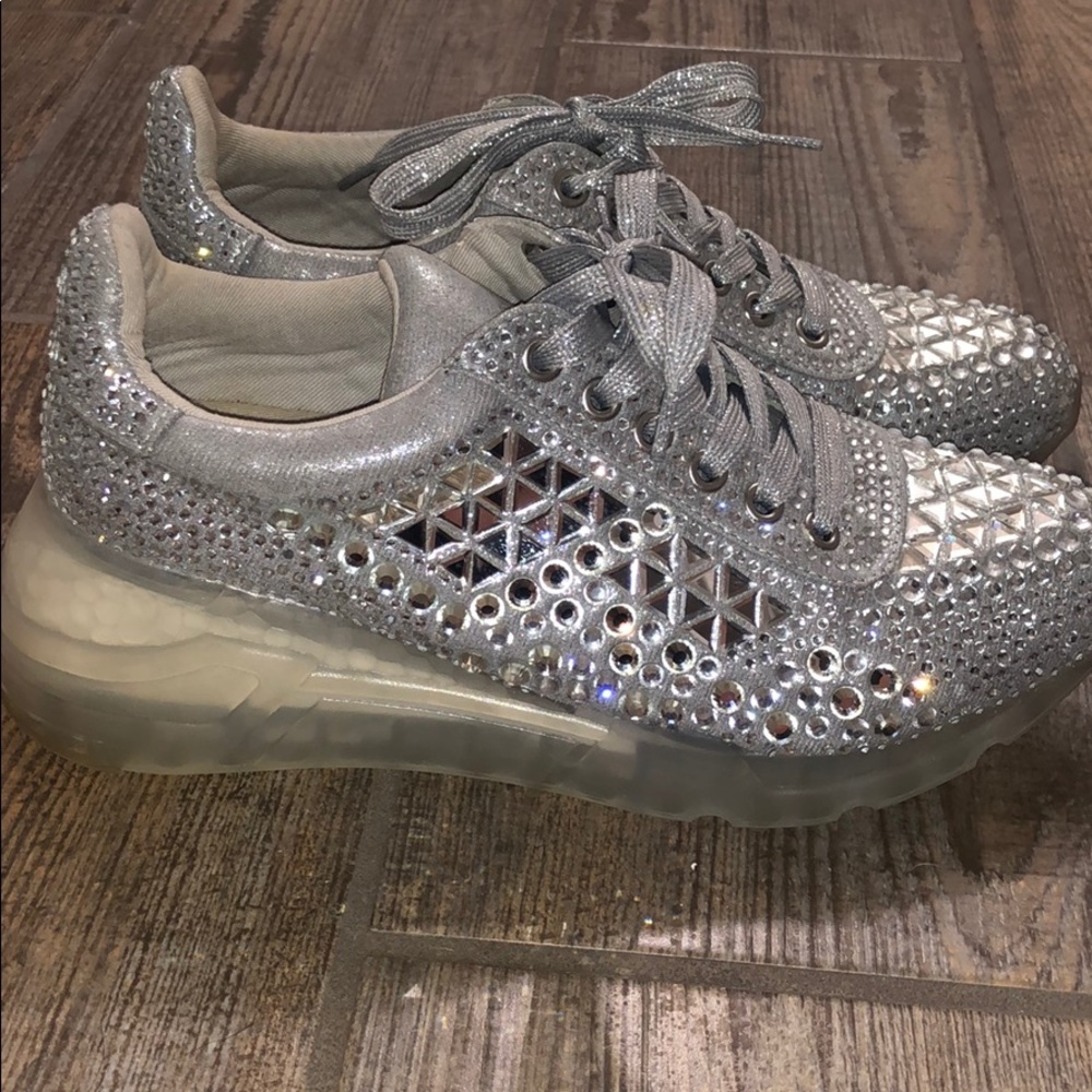 Steve Madden Carrisa Rhinestone Sneaker